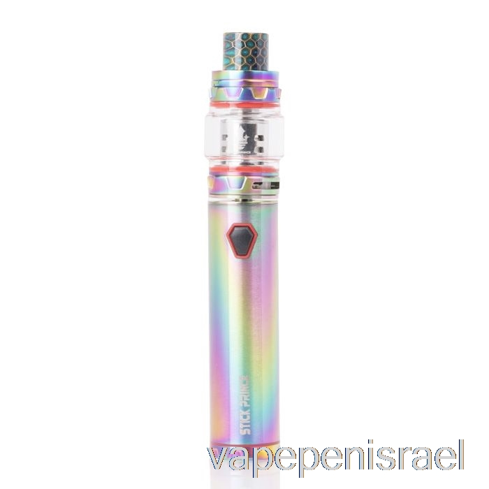 ערכה חד פעמית Vape Israel Smok Stick Prince - Tfv12 Prince Rainbow בסגנון עט
